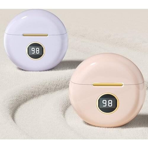 TWS Bluetooth Headphones J88 Noise Reduction Earphone Wireless In Ear Buds Pink Headphone with Microphone for Phone Earbuds