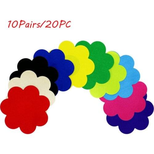 10Pairs/20PC Women Disposable Self Adhesive Nipples Protection Covers Invisible Breathable Breast Patch Chest Petal Stickers
