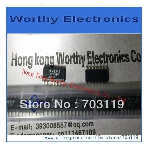 10pcs/lot LMV324AM14X LMV324 SOP-14