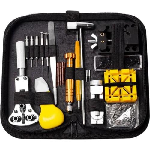148pcs/set Professional Watch Tools Watch Case Opener Link Pin Remover Repair Tools Kit Spring Bar Watchmaker Tools