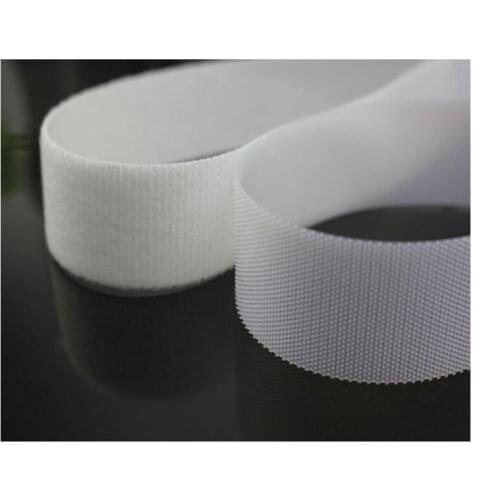 20MM Rolls 2cm*1m Black Hook and Loop Self Adhesive Fastener Strong Tape Hook and Loop adesive Tape straps adhesive