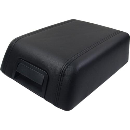 AP03 Brand New 5L3Z1506024AAC Center Console Arm Rest Lid Cover Pad Leather For Ford F150 For Lincoln Mark LT