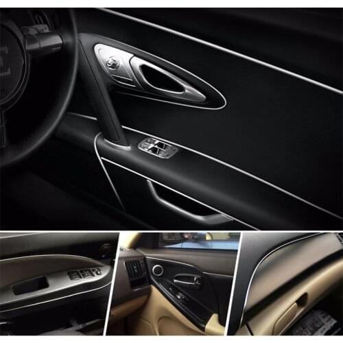 5m Car Seal Door Strip crecrevice trim strip Interior Accessories Protection Stickers Gap Dust-proof Strip Dashboard Decoration