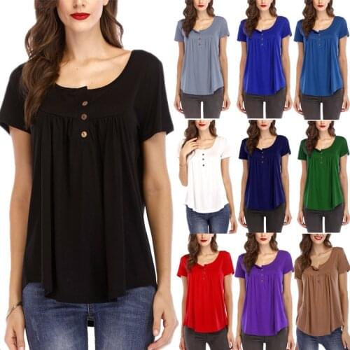 BATUSLWT Women's Plain T-shirts