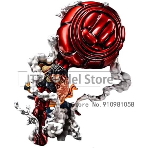 One Piece Figure Model Monkey D Luffy 4Gear Anime Pvc 50cm Collection Toys Exquisite Quality Desktop Decoration Statue Figma