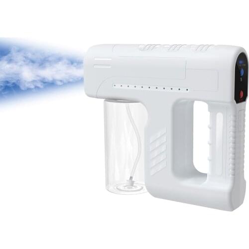 Disinfectant Fogger Handheld Sprayer Rechargeable 300ml Portable Electric Mist Steam Gun for Home Office School Garden