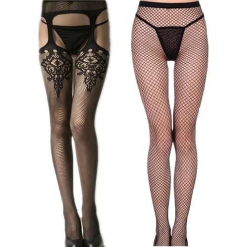 Exotic Pants Porn Sexy Lingerie Hot Erotic Open Crotch Underwear Panties Mesh Underwear Pantyhose Lace Lingerie Black Pants