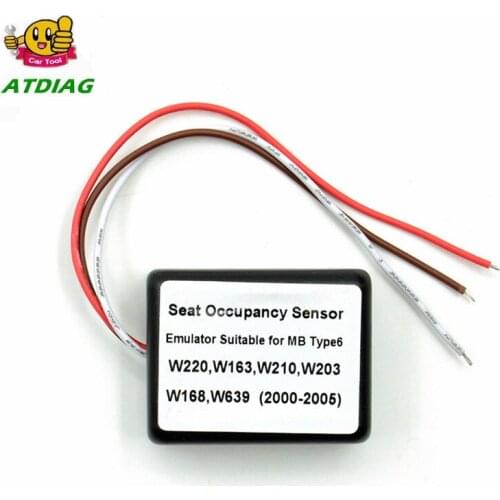 Seat Occupancy Occupation Sensor SRS Emulator for mer-cedes Type 6 support W220, W163, W210, W203, W168, W639 and even more
