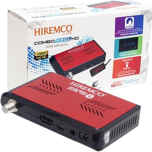 HIREMCO COMBO KING of FULL HD MINI SATELLITE RECEIVER TKGSLİ ( YOUTUBE)