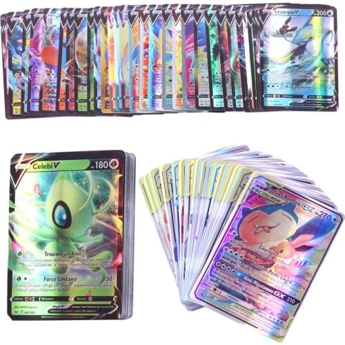30-300PCS Pokemon Card French Version Shining GX TAG TEAM VMAX Cards Game Battle Carte Trading Children Toy