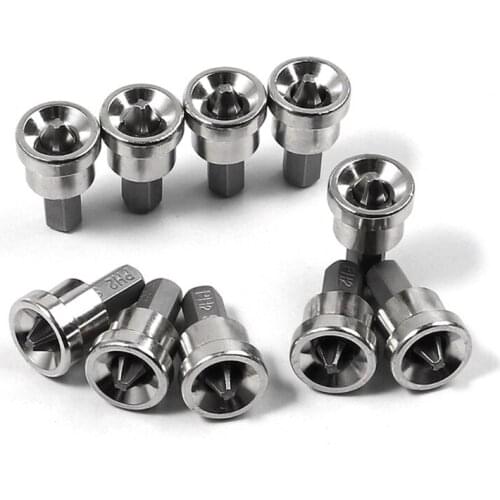 10 Pcs Set / 1 Pc Depth Stop Plasterboard Screws Locating Screwdriver Bits Hex Shank Drywall Dimpler Drilling Bits Tool
