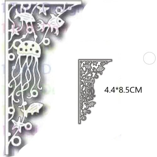 2021 Sea Animals New Metal Cutting Dies Photo Album and Planner Die Cut Scrapbooking For Crafts Card Making no Stamps