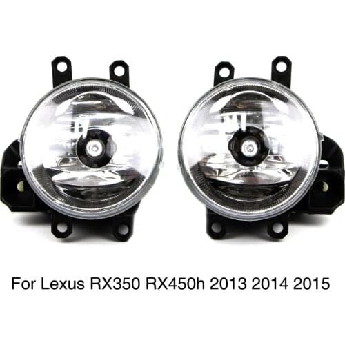 Car Front Fog Light For Lexus RX350 RX450H 2013 2014 2015 Bumper Lamp With Bulb