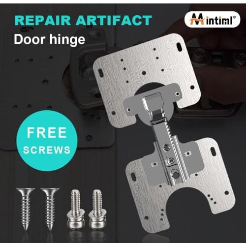 Hinge Repair Plate Scharnier-Reparaturplatte Stainless Steel Self Supporting Foldable Table Cabinet Door Hinge Tools