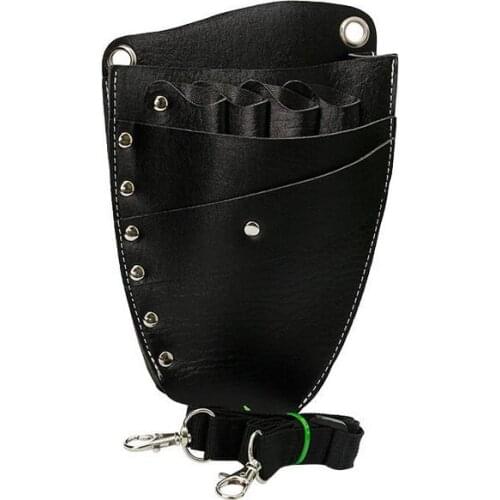 Salon Hairdresser Barber Scissors Bag Shears Shear Bags Tool Hairdressing Holster Pouch Case with Waist Belt Rivet Clips Bag