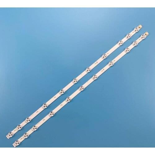 2 PCS 11LED 575mm LED backlight strip for VESTEL 32 inch REV0.2 VES315WNDS-01 32HXC01U 32D1333DB VES315WNDL-01