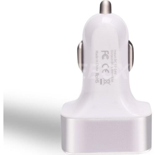 Universal 4 Port Car Charger 2.1A 4 USB Mobile Phone Charger Power Adapter Fast Charging For Xiaomi Samsung iPhone Cell Phone