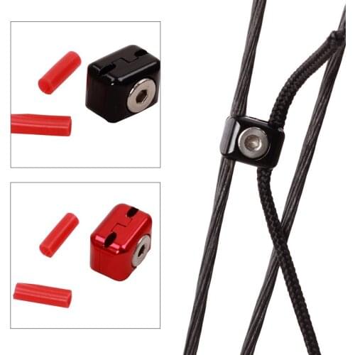 2pcs Archery Metal Buckle Drop Away Arrow Rest Clip Cable Fastener Clamp For Compound Bow And Arrow Shooting Hunting Accessories
