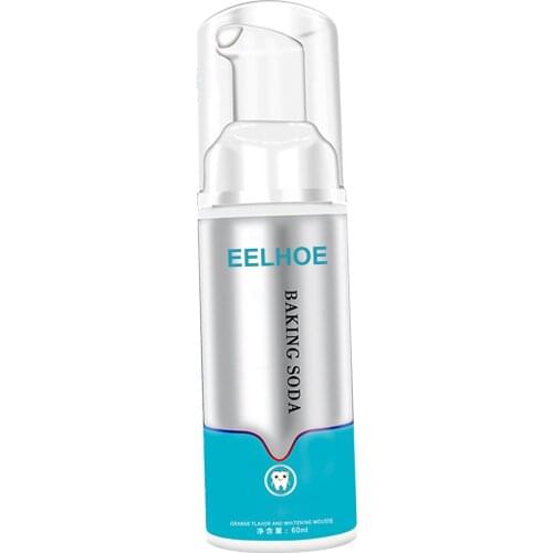 Toothpaste Teeth Whitening Foam 60ml Deep Cleaning for Fresh Oral, Ultra-fine Foam