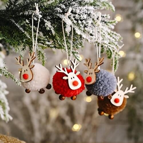 1PC 2022 New Christmas Decoration Supplies Pendant Creative Christmas Tree Ornaments Xmas Party Decor Accessories