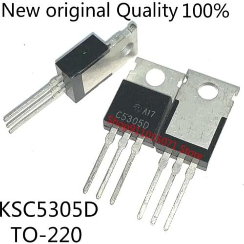 10PCS/LOT KSC5305D C5305D TO-220 New spot hot sale