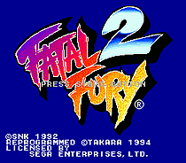 Fatal Fury 2 16 bit MD Game Card For Sega Mega Drive For Genesis