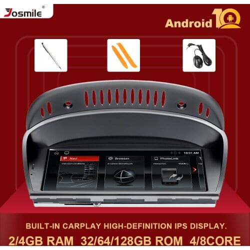 IPS 4GB Android 10 Car Multimedia PlayerFor BMW Series 5/3 E60 E61 E62 E63 E90 E91 CIC CCC Radio GPS Navigation Stereo Head Unit