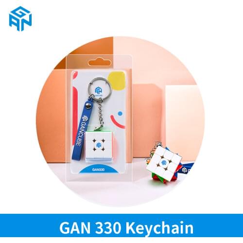 GAN 330 Keychain Cube Puzzle 3x3x3 Mini Magico Cubo 3x3 Speed Magic Cube Puzzle Gans 3x3x3 Cube GAN330 Mini Cubo Magico