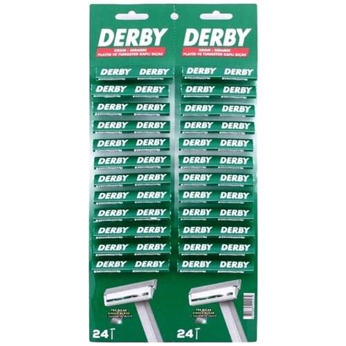 Derby razor blade 48s cartel single blade