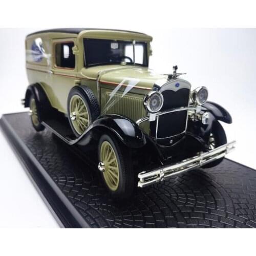 1/18 Diecast Alloy Ford Transport Truck DELIVERY Classic Car Model Vehicle Toys Ornament Collectible Souvenir Display Gifts Show
