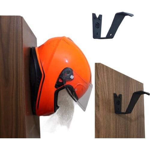 3D Metal Motorcycle Helmet Holder Hanger Hook Rack Storage Wall Mounted Display Hanger Motorbike