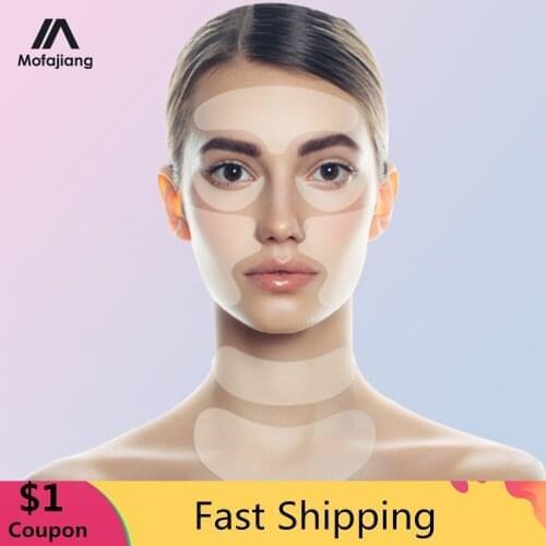 Reusable Silicone Wrinkle Face Tapes Anti Aging Sticker Face Forehead Neck Eye Pad Facial Bandage Patch Face Lifting Mask