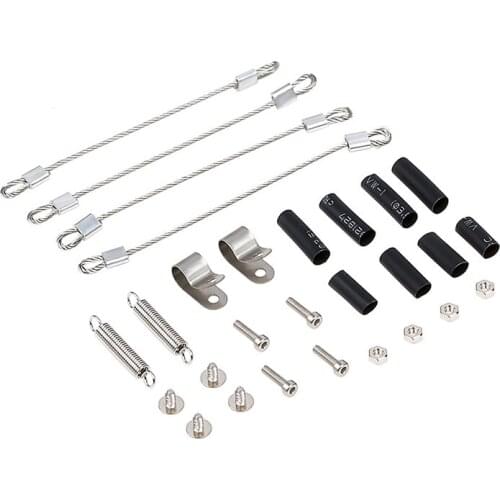 RC Car Modified Part Steel Rope for 1/10 RC Crawler Traxxas TRX-4 TRX4 Axial SCX10 90046 D90 D110 Tamiya Mst