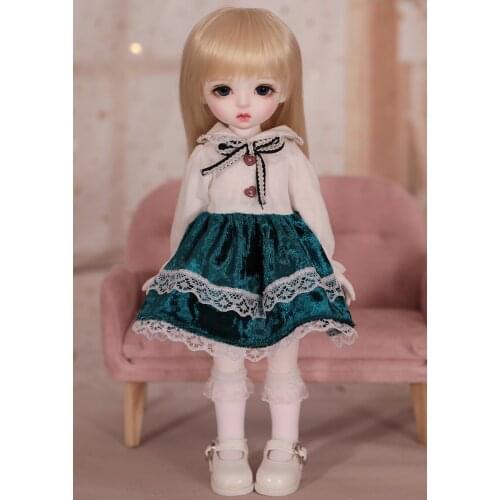 1/3 1/4 1/6 BJD Dolls Clothes Cute Style Dress For Dolls Toy Clothing Doll Accessories