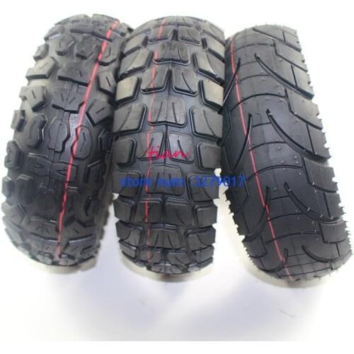 Electric Scooter Tire 255x80 Road Inner and Outer Tire 10 Inch Refitted Snow Antiskid Thickened and Widened Inner and Outer Tire
