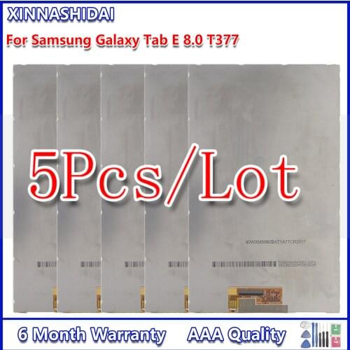 5pcs/For Samsung Galaxy Tab E 8.0 SM-T377 T377 LCD Display Replace Screen