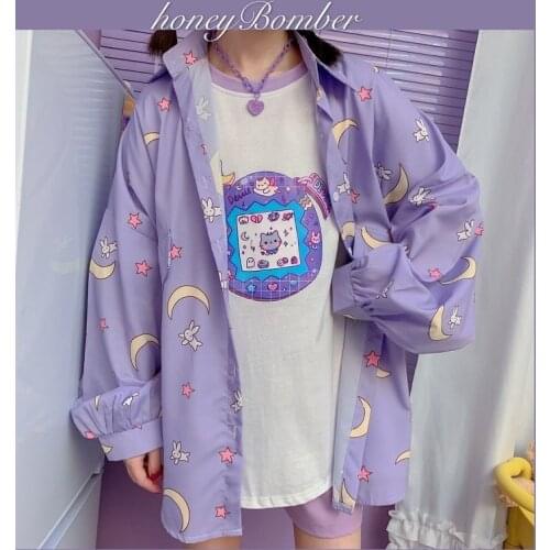 Voostao Women's Oversized Shirts