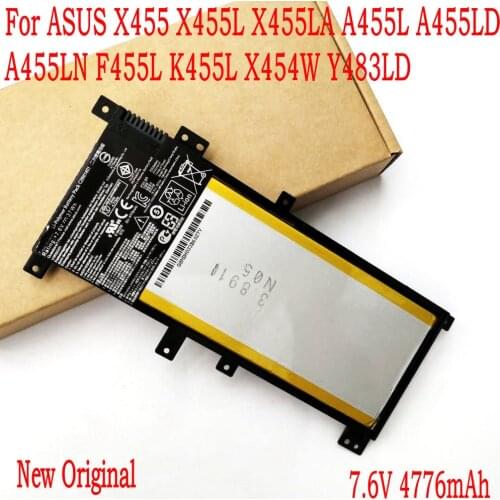 High Quality 7.6V 37WH C21N1401 Laptop battery For Asus X455 X455L X455LA A455L A455LD A455LN F455L K455L X454W Y483LD