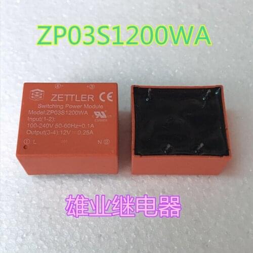 ZETTLER ZP03S1200WA 12V 0.25A