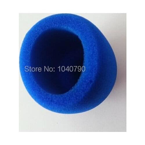 10 Pieces Blue Handheld Stage Microphone Windscreen Foam Mic Cover Karaoke