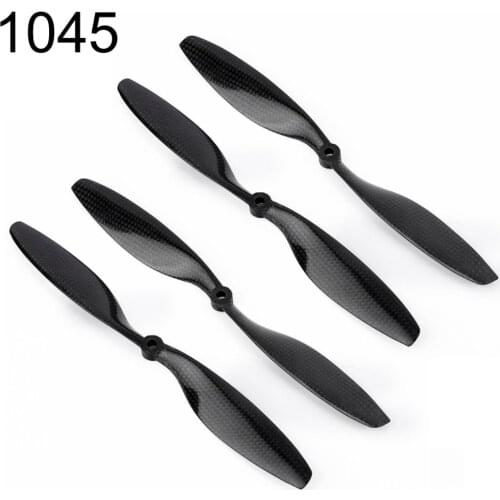 4 pieces 10x4.5 1045 Carbon Fiber Propeller for Multicopter F450 F550 Drone RC Spare Parts CW CCW Props Replacement Blade Wing