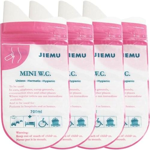 700ml Portable Car Emergency Urine Bag Vomit Bags Mini Toilet Unisex Urinal Car trip Travel Camping