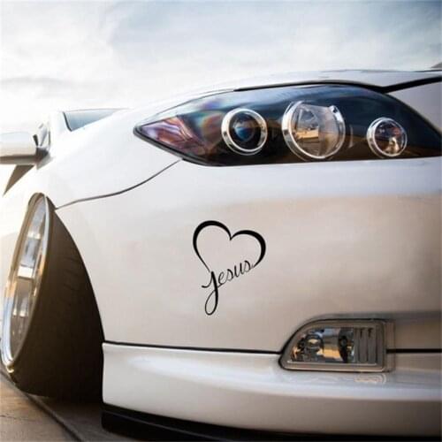 Sticker Car Window Wall Bumper God Love Christ Bible Automobile and spare parts car exterior/protective car sticker