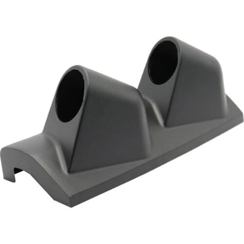 Car 52mm Double Hole Right Side Pillar Gauge Meter Mount Holder