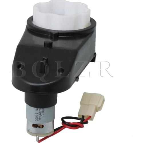 BQLZR 390 DC6V 18000RPM Drive Engine Motor Gearbox for Electric Ride on Car