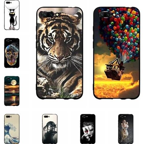 Phone Case For Huawei Honor 10 Case Soft Silicone TPU Back Cover Phone Case For Honor10 Cases Coque Etui Full 360 Protective Bag