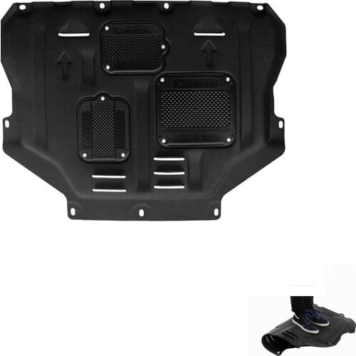 Car Under Motor Molding Chassis Parts For Ford Escape Kuga 2013-2018 Under Engine Splash Shield Guard Mudguard Fender Mudapron