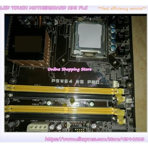For P5W64 775 Pin Motherboard Support 975X Chipset Dual Channel DDR2 Memory