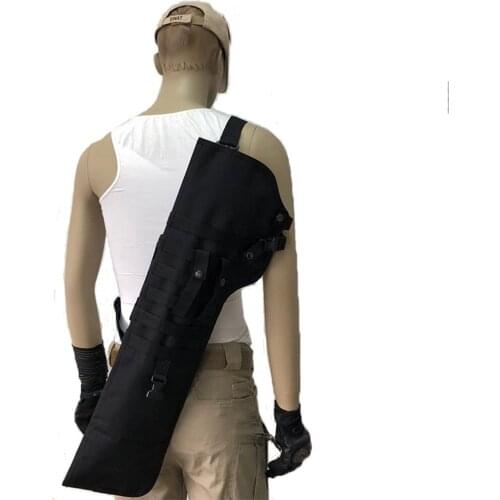 Shotgun Holster Wrap Military Tactical Rifle Nylon Long Gun Bag Army for Outdoor Fishing Hunting Airsoft Paintball Shooting
