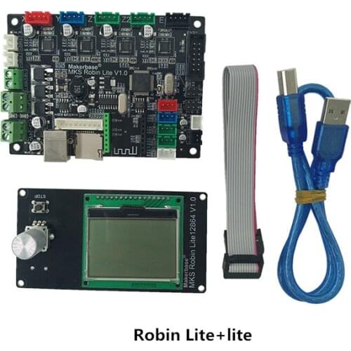 3D printer motherboard Robin Lite 32 bit ARM motherboard with 12864 screen